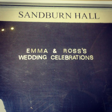Sandburn Hall Yorkshire Wedding